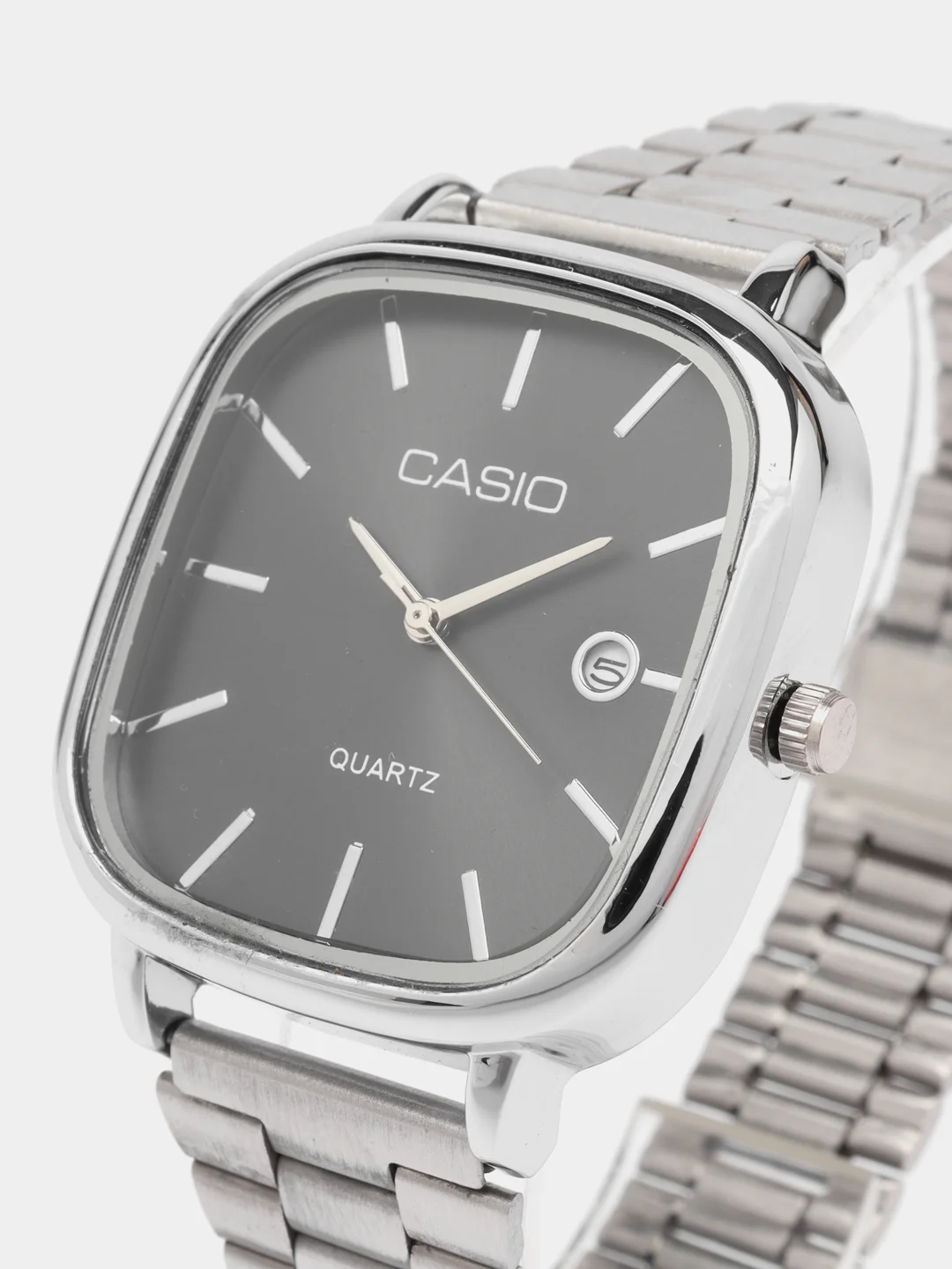 Серебряный часы мужские Casio