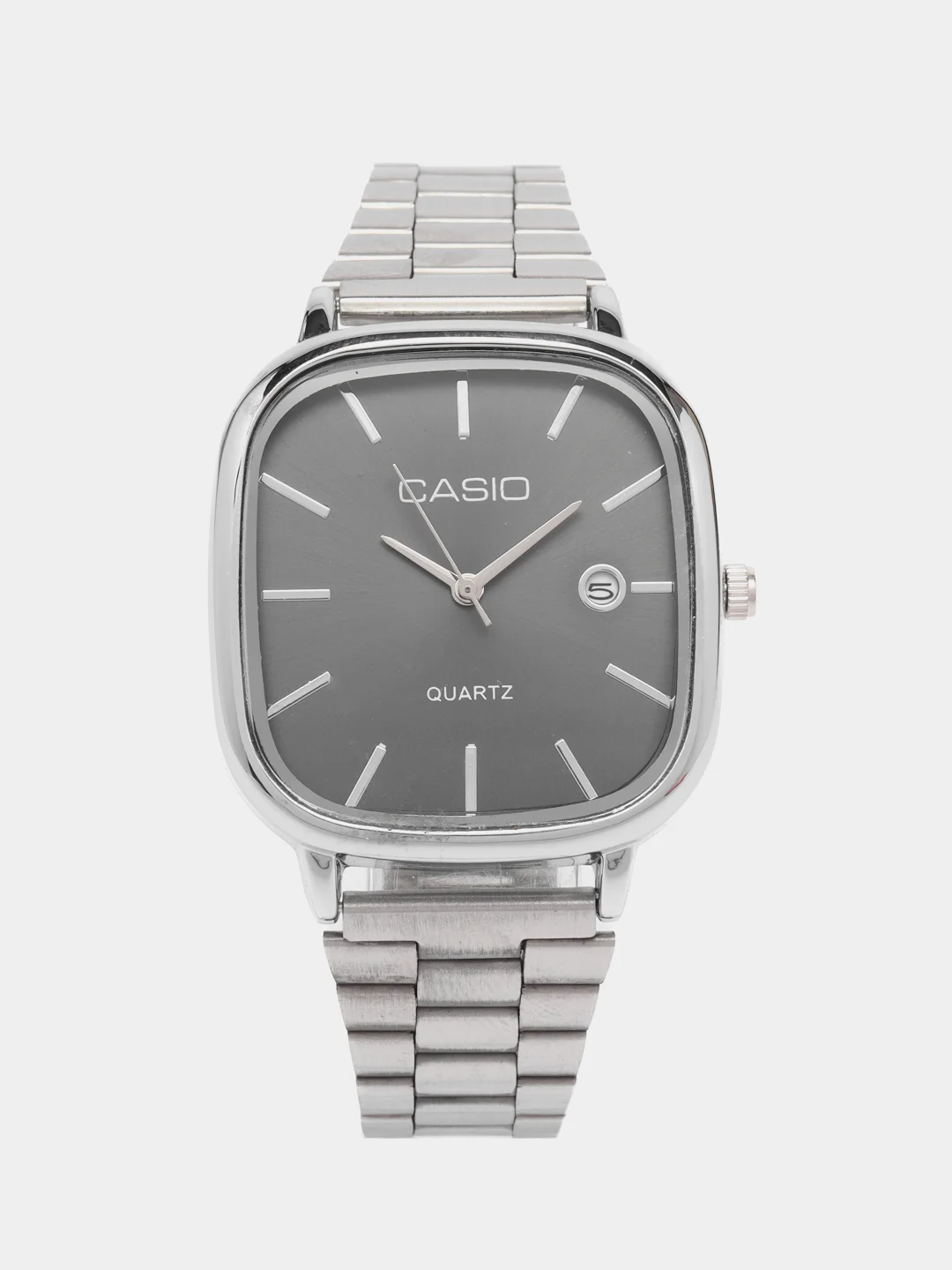 Серебряный часы мужские Casio