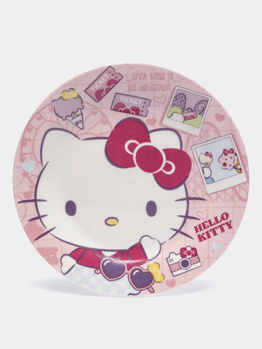 Набор посуды Hello Kitty в подарочной упаковке, 3 предмета, фарфор