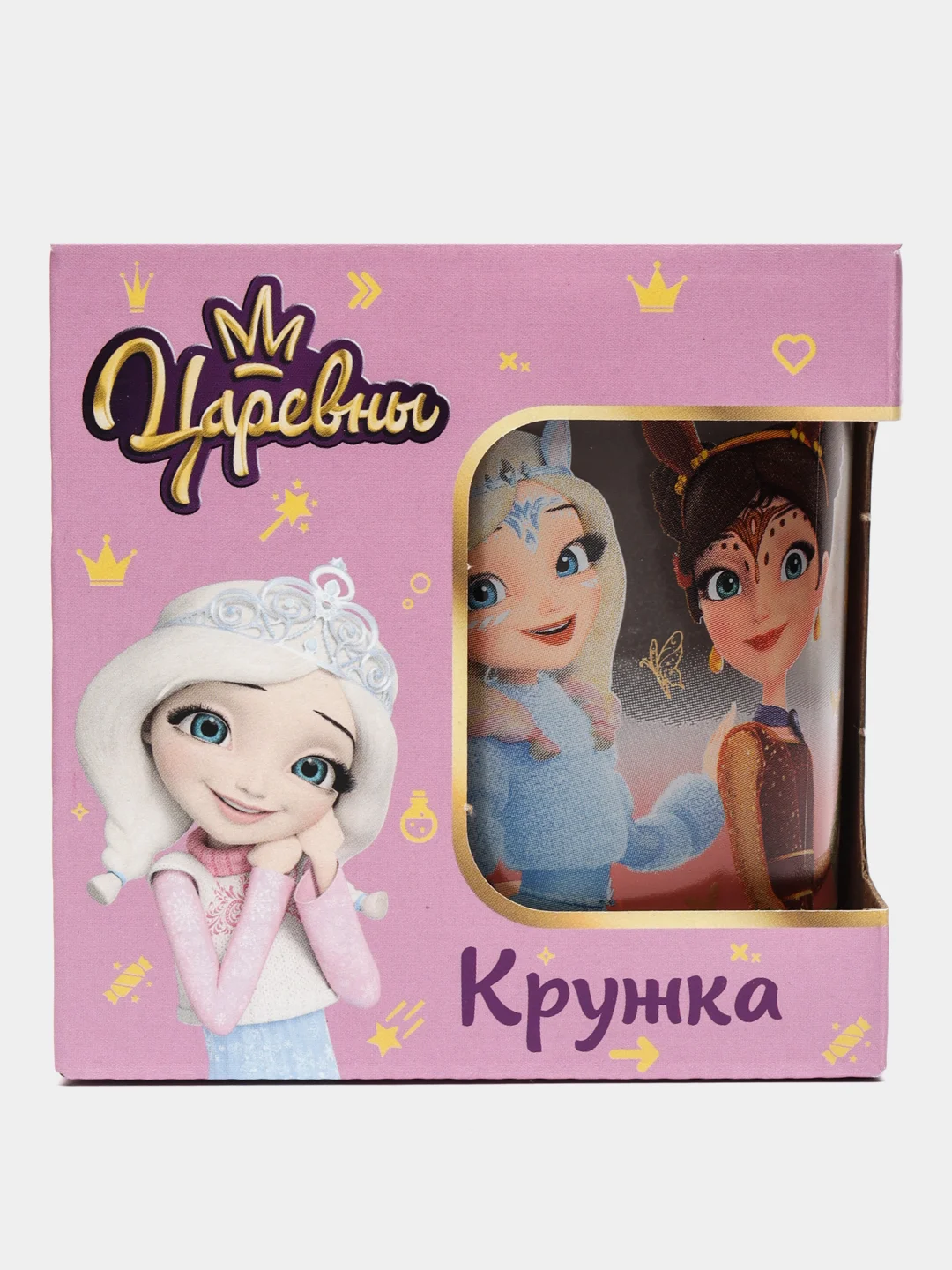 Кружка "Царевны", Карнавал (в подарочной упаковке), 230 мл, стекло