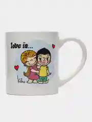 Кружка в подарочной упаковке "Love is...", 220 мл, фарфор