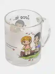 Кружка Love is..., День Святого Валентина, в подарочной упаковке, 320 мл, стекло