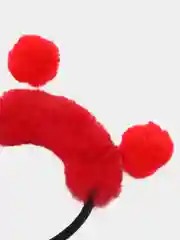 Желтый ободок для девочки