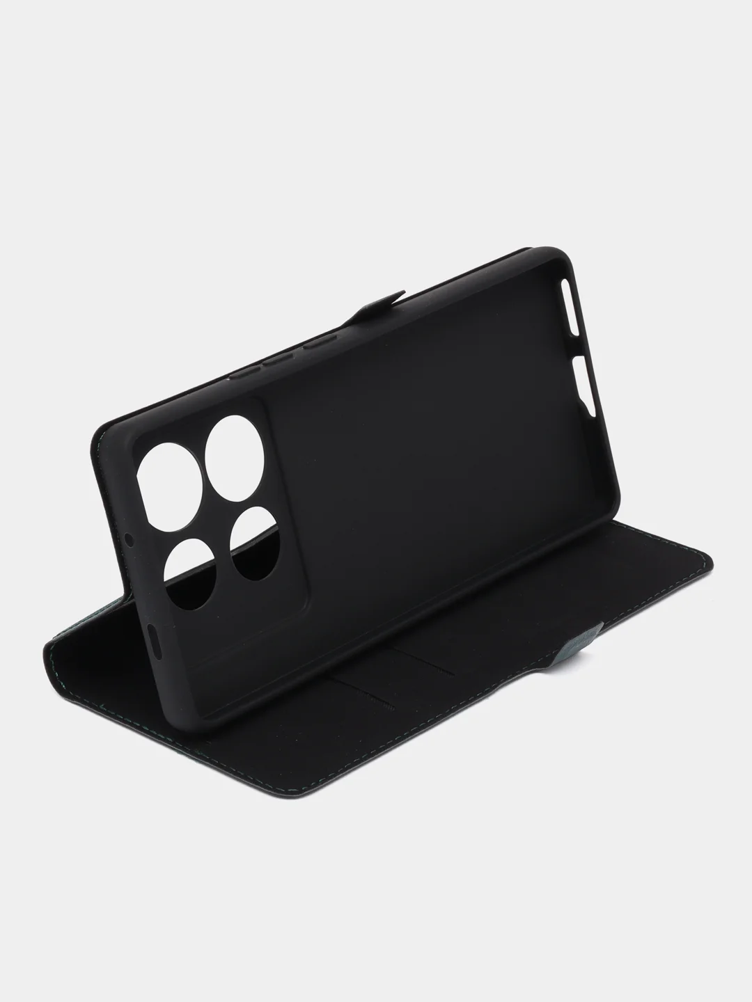 Чехол-книжка Krutoff Eco Book для INFINIX Note 40 зелёный опал