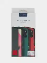 Чехол-книжка Krutoff Eco Book для Xiaomi Redmi A3/Poco C61 красный
