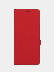 Чехол-книжка Krutoff Eco Book для Xiaomi Redmi A3/Poco C61 красный