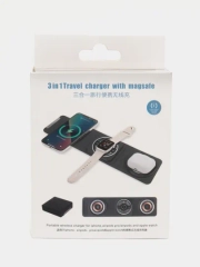 Беспроводное зарядное устройство 3 в 1, для iPhone (айфон), Apple Watch, AirPods, Magsafe