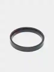 Кольцо из стали, черное
