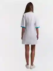 Халат медицинский "Луиза", женский, белый, на молнии