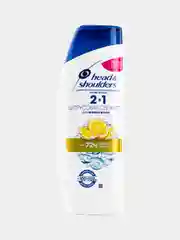 HEAD&SHOULDERS Шампунь и бальзам-ополаскиватель анти перхоть 2в1 Цитрусовая свежесть 400мл