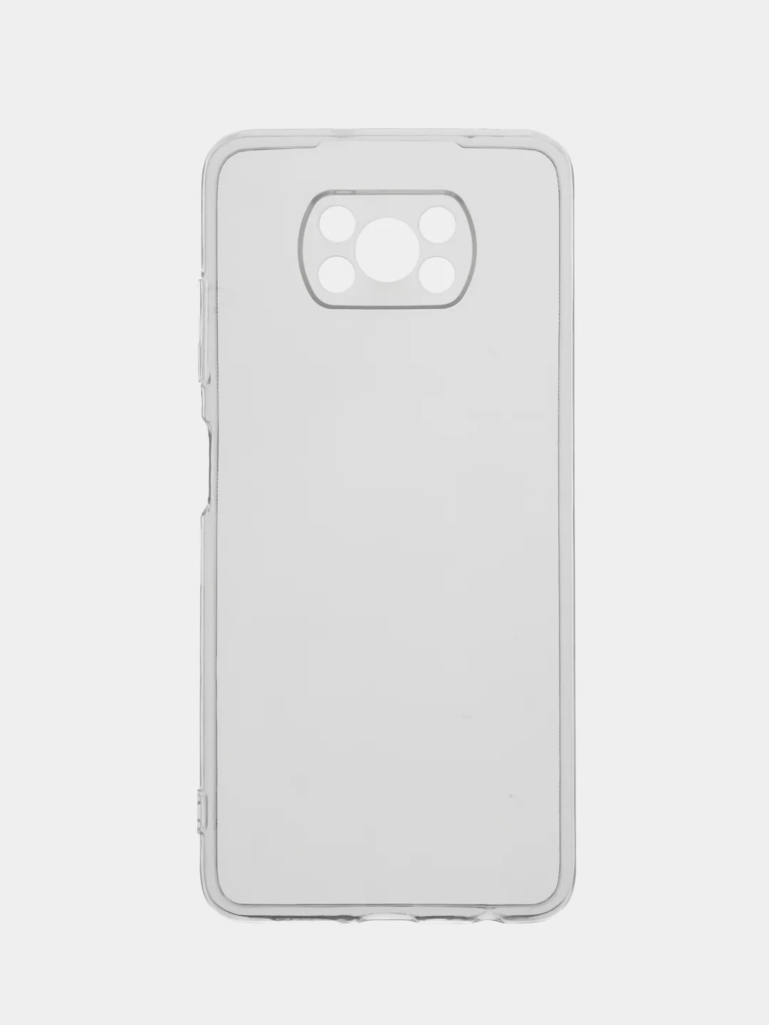 Прозрачный чехол на Xiaomi Poco X3/Poco X3 Pro / Сяоми Поко X3/Поко Х3 Про прозрачный, защита камеры