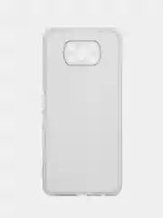 Прозрачный чехол на Xiaomi Poco X3/Poco X3 Pro / Сяоми Поко X3/Поко Х3 Про прозрачный, защита камеры