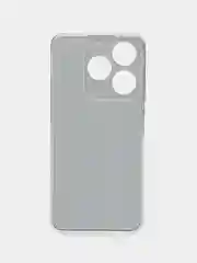 Черный силиконовый чехол на Tecno Spark 10/10C / Текно Спарк 10/10С прозрачный, с рисунком