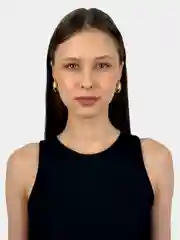 Золотой серьги на Новый год змеи на подарок