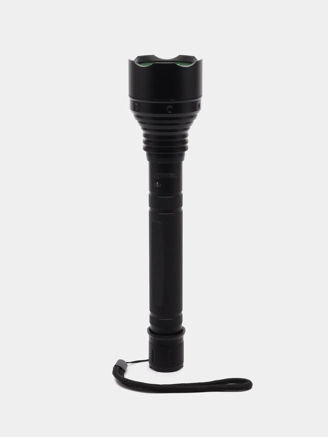 ЕРМАК Фонарь, 1 LED, 5 режимов, 2400мАч, зарядка 220-240В/12В, 5,6х5,6х24,5см, металл