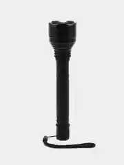 ЕРМАК Фонарь, 1 LED, 5 режимов, 2400мАч, зарядка 220-240В/12В, 5,6х5,6х24,5см, металл