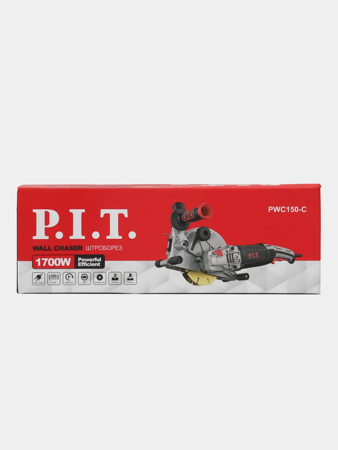 Штроборез PIT PWC150-C, 1700В, круг 150мм, бороздодел