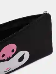 Черный косметичка-пенал с принтом аниме "Куроми", My melody", "Hello Kitty", 6 цветов