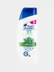 Шампунь Head&Shoulders "Свежесть ментола 2 в 1" против перхоти, 200 мл