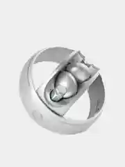 Серебряный наушники беспроводные с микрофоном SP31