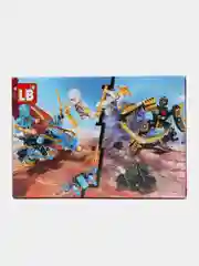 Голубой конструктор ninja,AVENGERS,MARVEL, спорт кар, совместим с Лего
