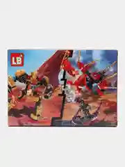 Красный конструктор ninja,AVENGERS,MARVEL, спорт кар, совместим с Лего