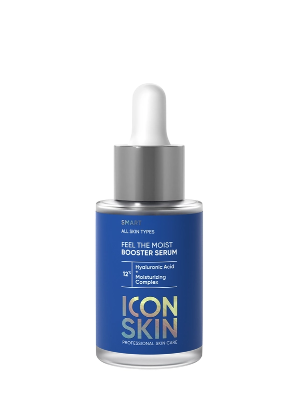 ICON SKIN Увлажняющая сыворотка-концентрат с гиалуроновой кислотой Feel The Moist, 30 мл