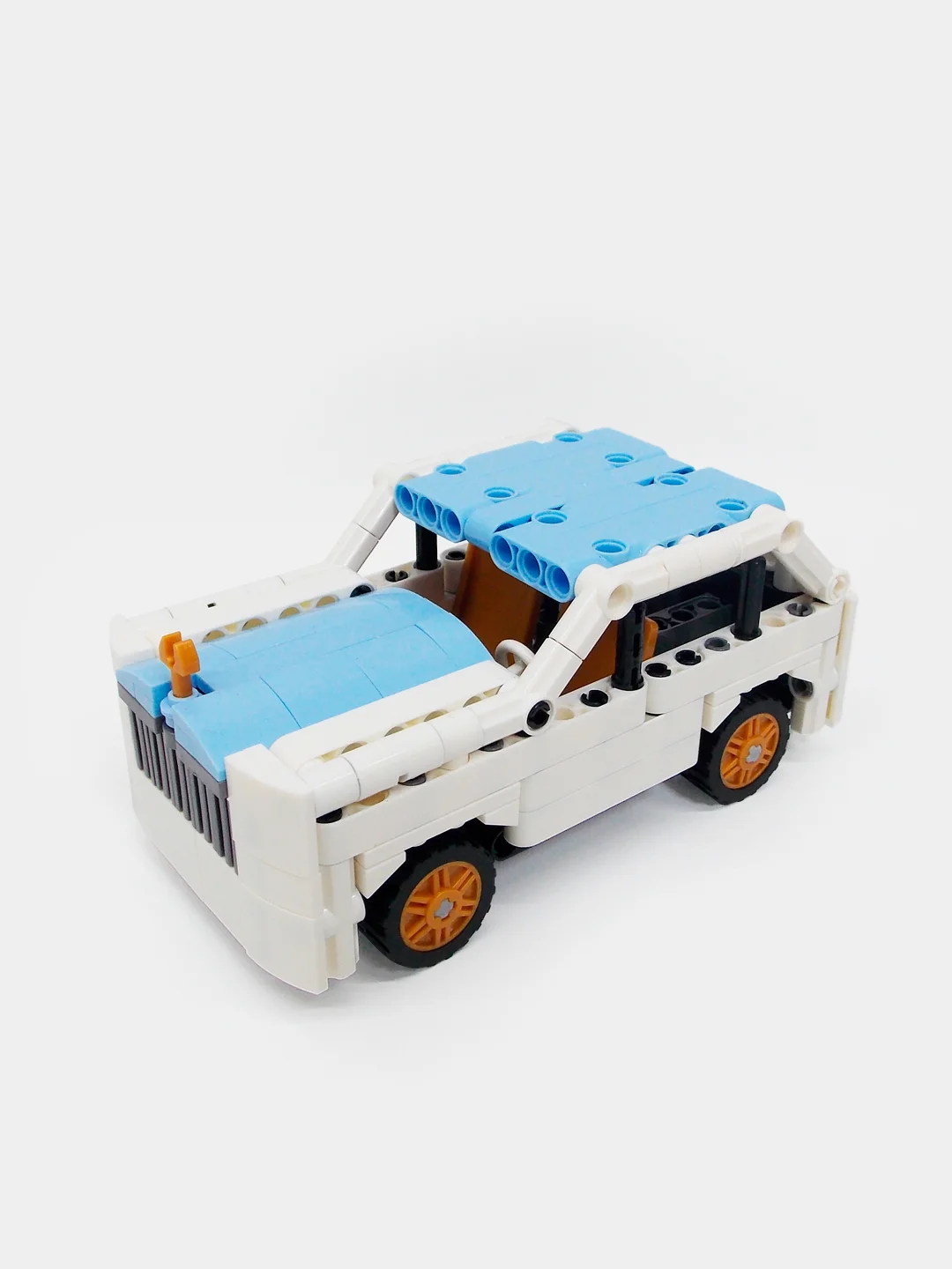 Белый конструктор "Technology create", автомобили, совместимо с лего (LEGO)