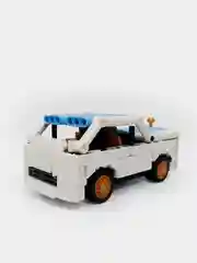Белый конструктор "Technology create", автомобили, совместимо с лего (LEGO)