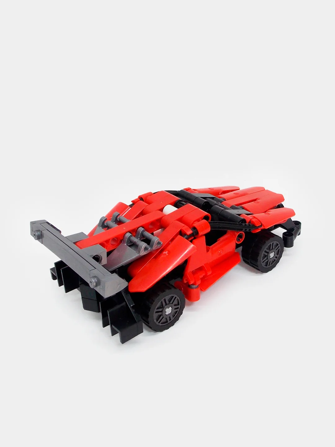 Красный конструктор "Technology create", автомобили, совместимо с лего (LEGO)