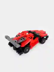 Красный конструктор "Technology create", автомобили, совместимо с лего (LEGO)
