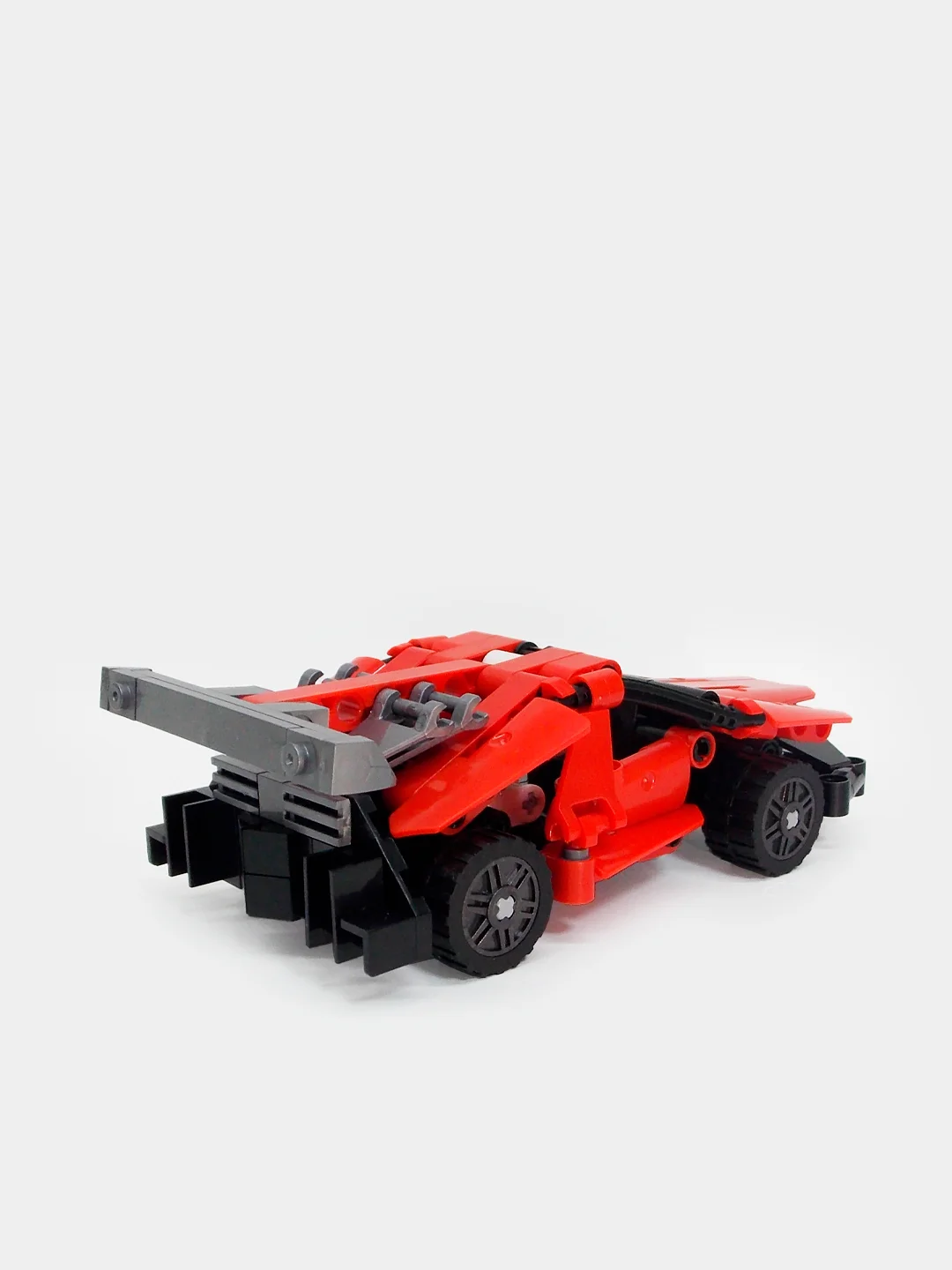 Красный конструктор "Technology create", автомобили, совместимо с лего (LEGO)