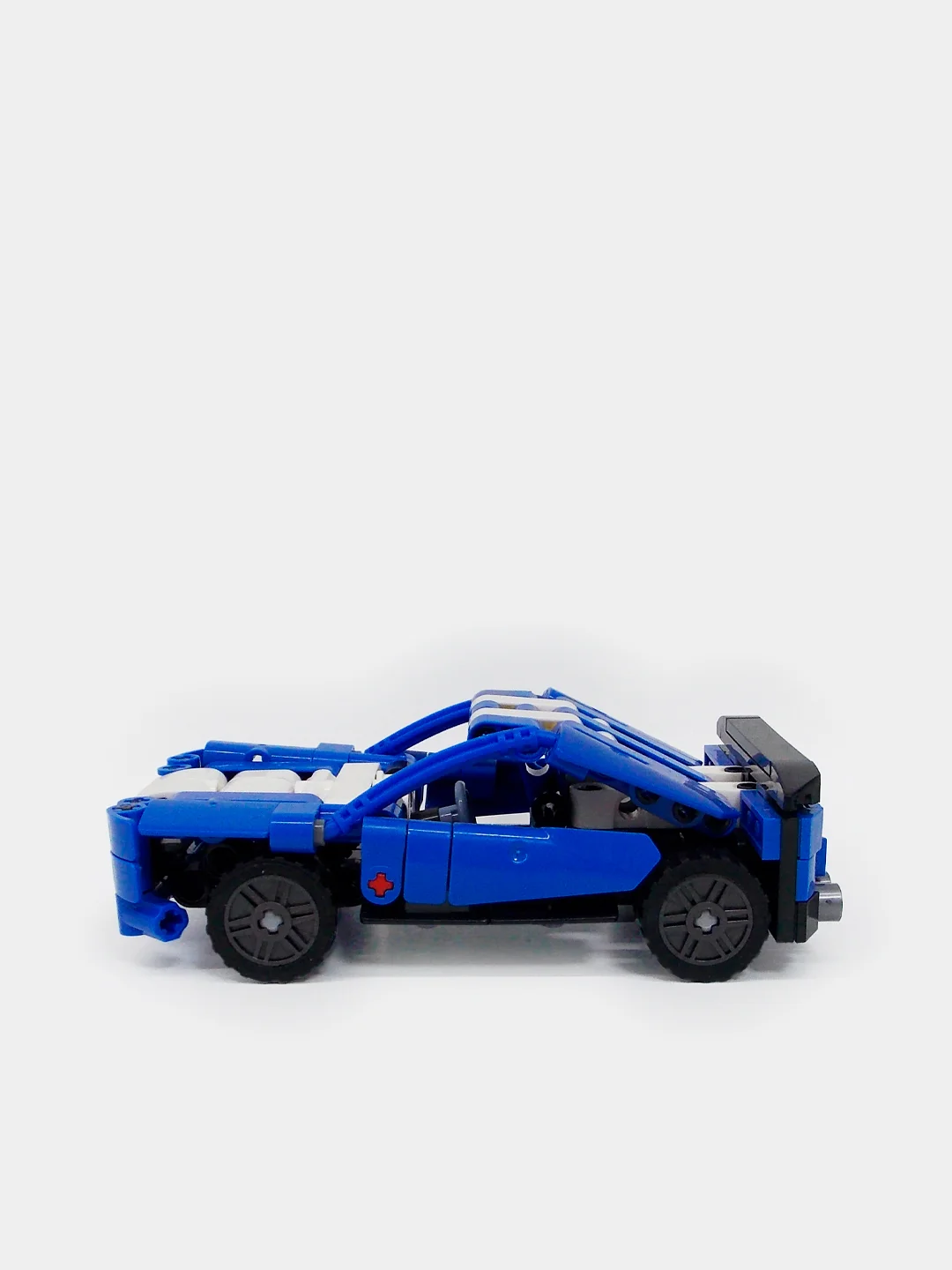 Синий конструктор "Technology create", автомобили, совместимо с лего (LEGO)