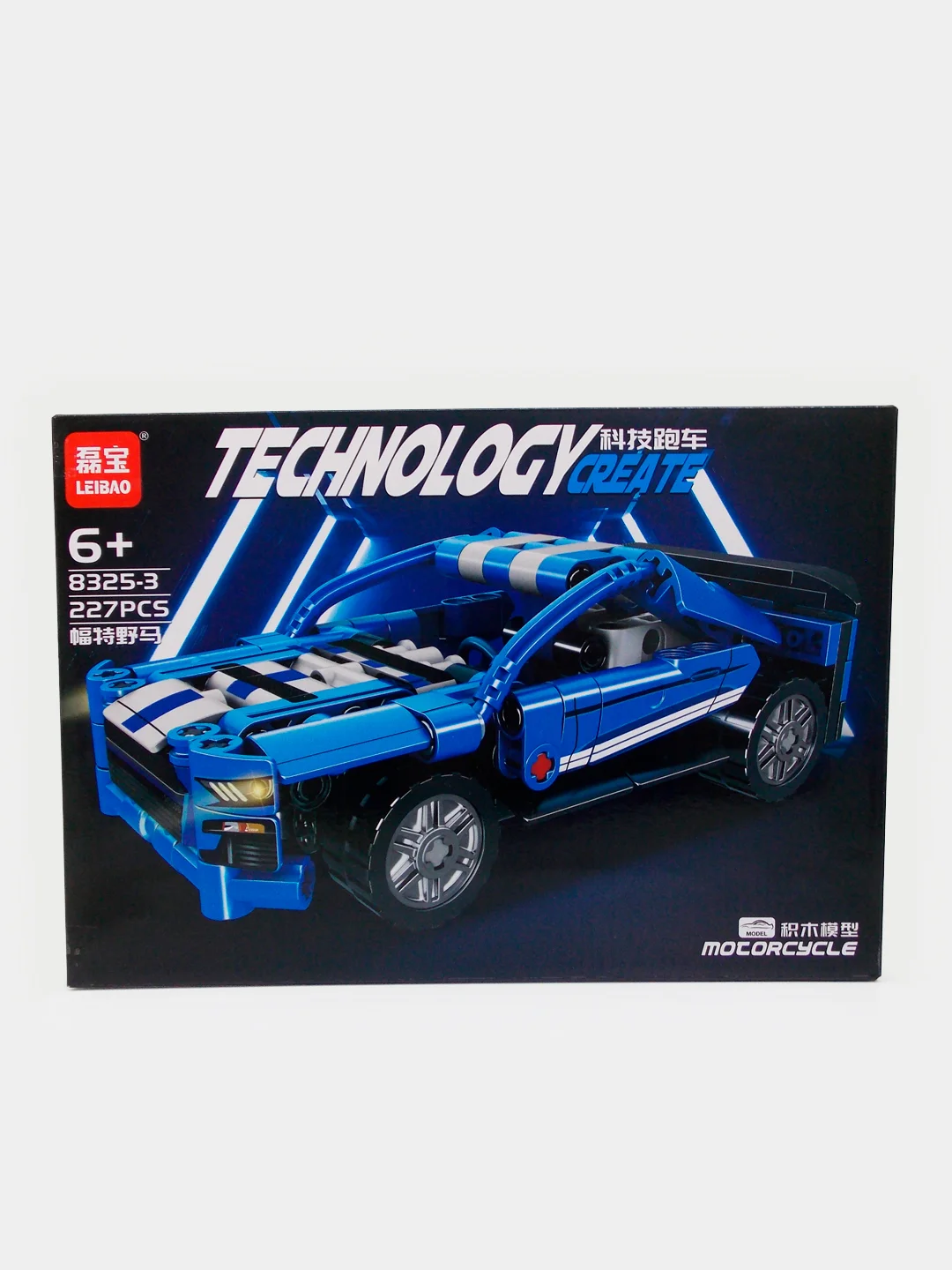 Синий конструктор "Technology create", автомобили, совместимо с лего (LEGO)