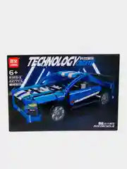 Синий конструктор "Technology create", автомобили, совместимо с лего (LEGO)