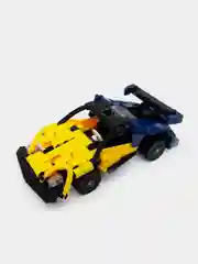 Желтый конструктор "Technology create", автомобили, совместимо с лего (LEGO)