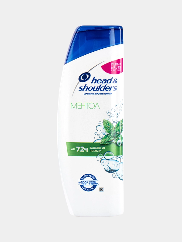 Шампунь Head&Shoulders "Ментол" против перхоти, 400 мл