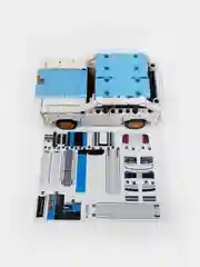Белый конструктор "Technology create", автомобили, совместимо с лего (LEGO)