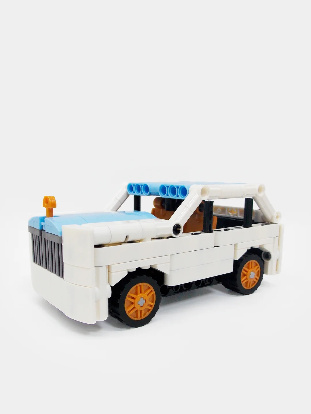 Белый конструктор "Technology create", автомобили, совместимо с лего (LEGO)