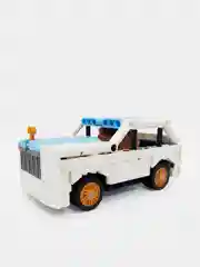 Белый конструктор "Technology create", автомобили, совместимо с лего (LEGO)