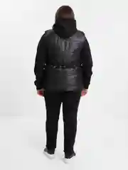 Черный костюм с начесом, тройка