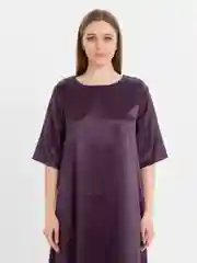 Фиолетовый жеснкое платье большого размера