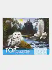 Серебряный пазлы 1000 элементов, разные сюжеты