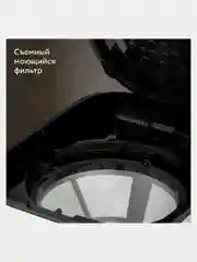 Черный капельная кофеварка BQ CM2002, АНТИКАПЕЛЬНЫЙ МЕХАНИЗМ, LED ДИСПЛЕЙ, 900 Вт