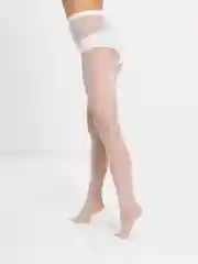 Белый колготки ажурные брендовые