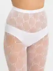 Белый колготки ажурные брендовые