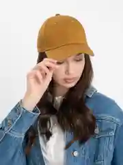 Терракотовый кепка унисекс, однотонная, летняя, бейсболка