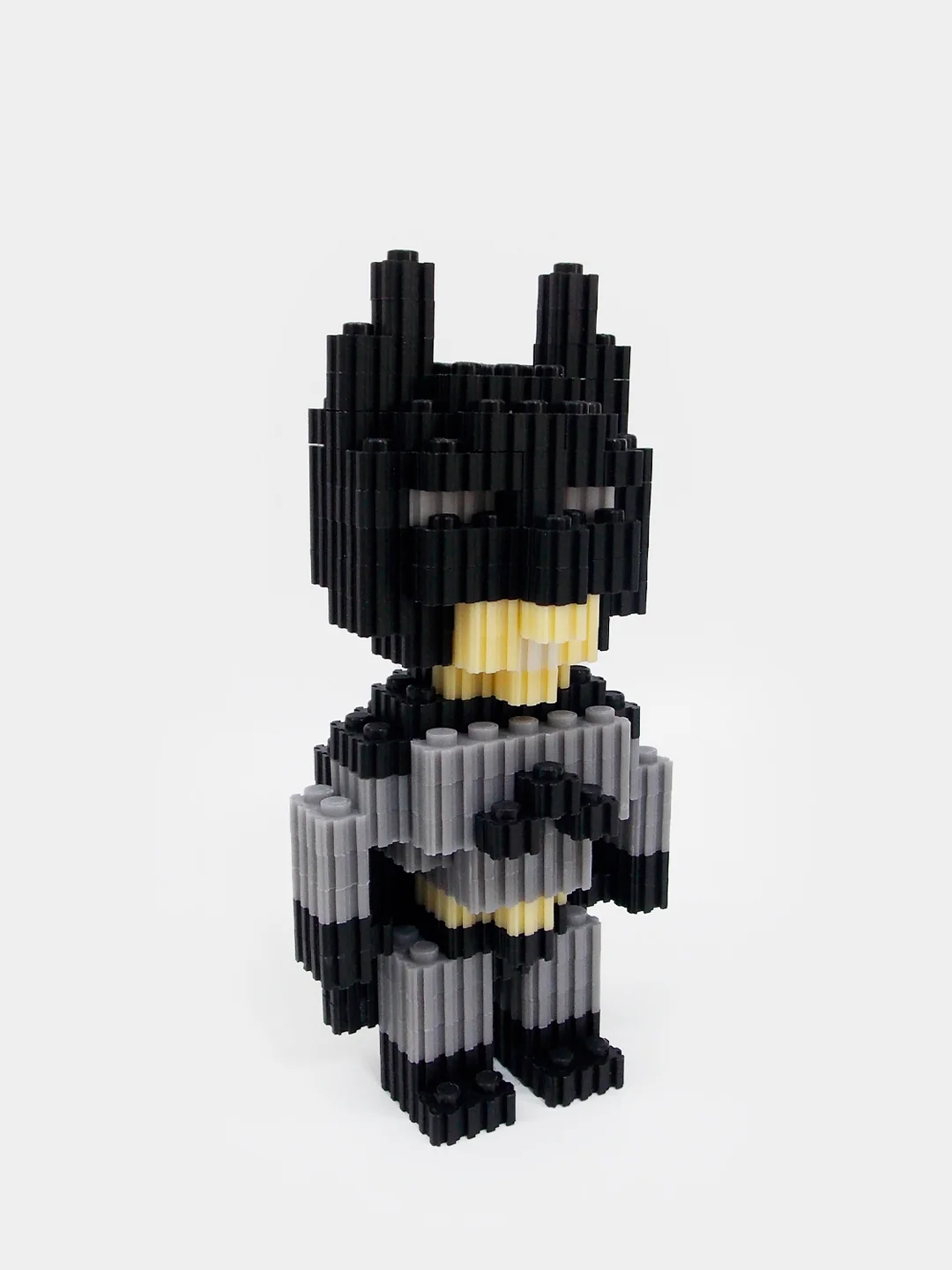 Серый 3d конструктор, Пикачу, фигурки аниме, Человек-паук, Iron Man, Куроми, Стич, Хеллоу Китти