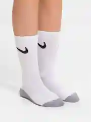 Носки мужские, женские белые, набор, высокие Найк размер 37-41, 41-47 хлопок