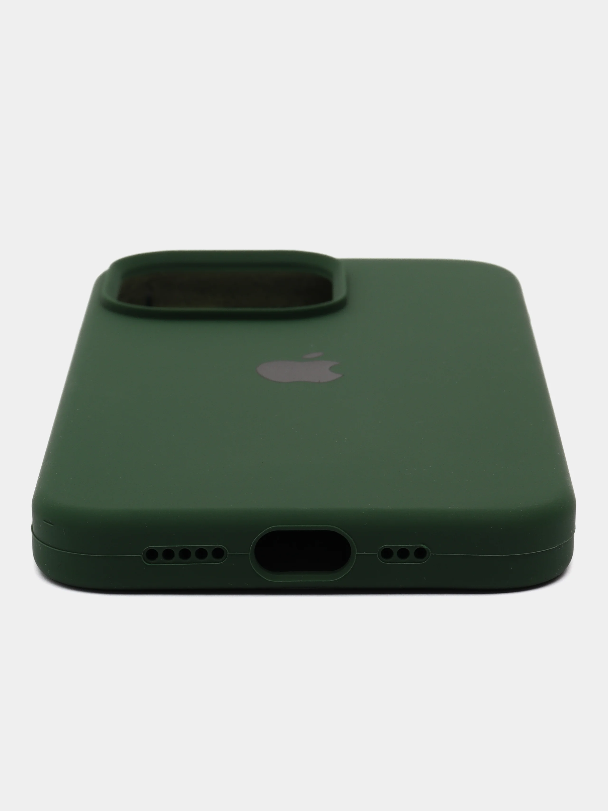 Зеленый чехол Silicone Case ( Чехол силиконовый ) для iPhone 13 / 13 Pro / 13 Pro Max / 13 Mini